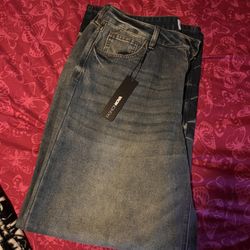 bran new fashion nova high waisted denim jeans 