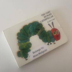 The Very Hungry Caterpillar By Eric Carle Small Board Book( Hardcover,1994)