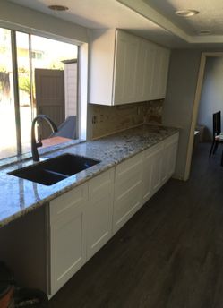 Cabinets and countertops