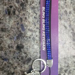Rhinestone Bling Key chain Key fob Wristlet