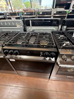 Samsung Freestanding Gas Range Stainless Steel