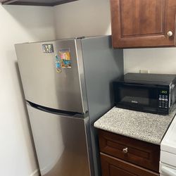 Refrigerator and Microwave 