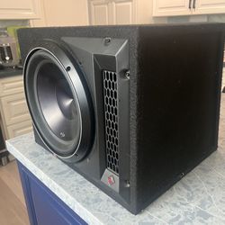 Rockford Fosgate P3-1X12 Subwoofer WITH r2 750 x1 AMP