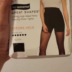 brand new womens high waist tights.. black size B 