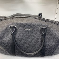 Michael Kors Jet Set Travel Bag Black Monogram 