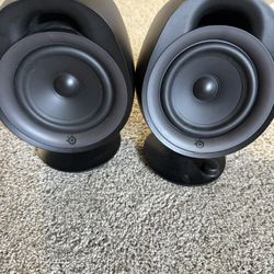 SteelSeries Arena 3 2.0 Gaming Speakers – Black, Never Used