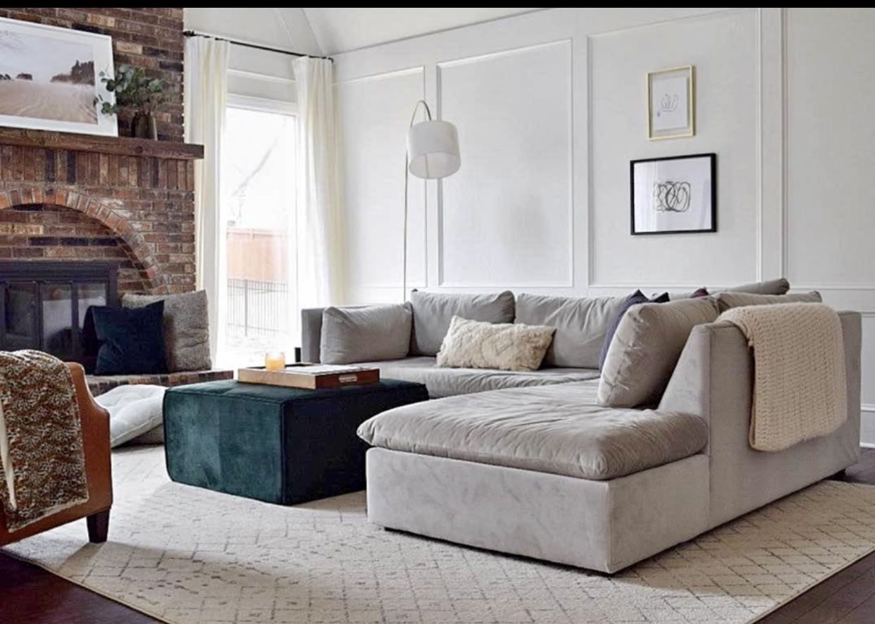 West Elm sofa
