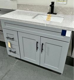 Modern Bathroom Vanities 24"–72" All Sizes