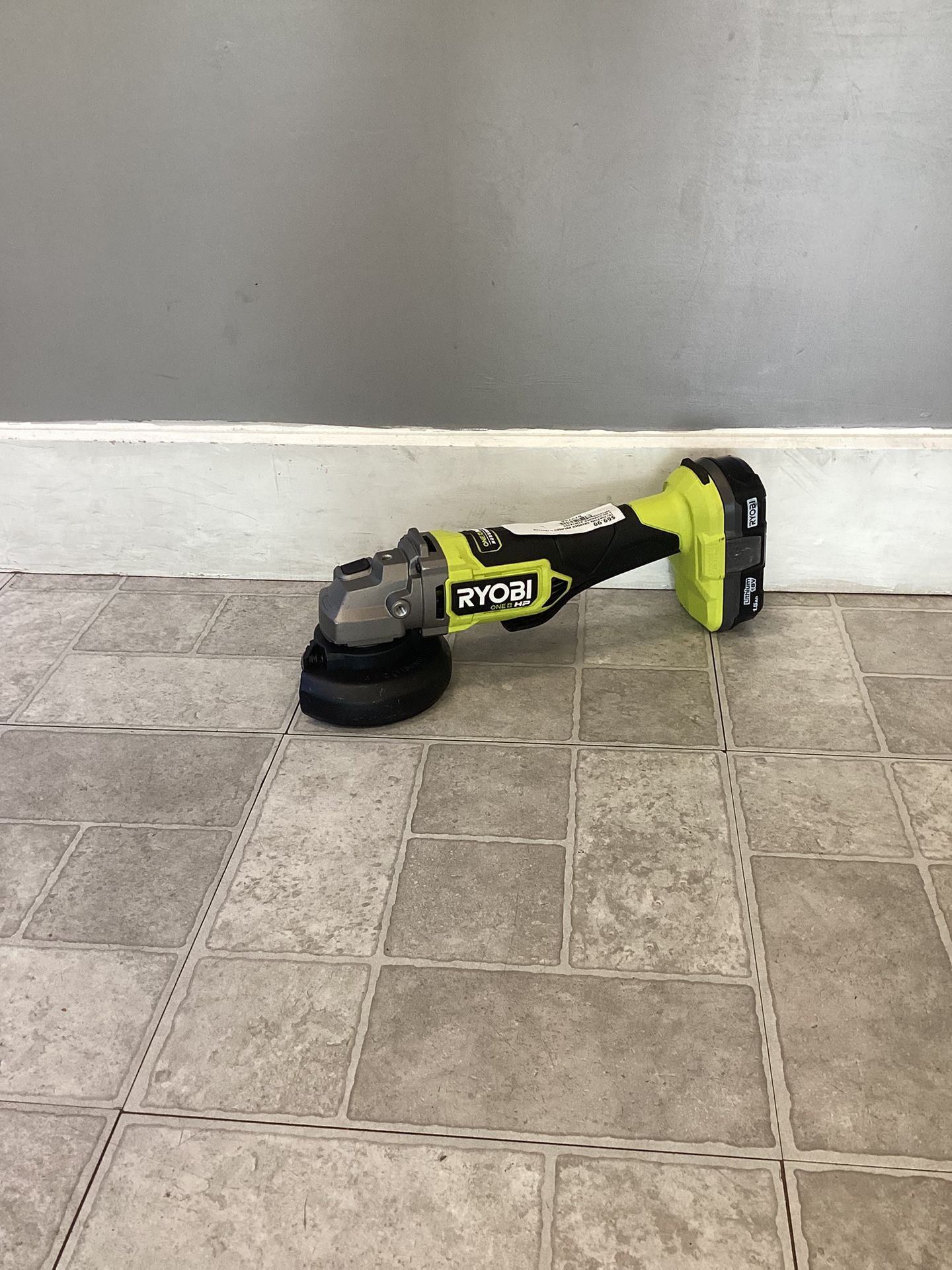 Ryobi PBLAG02 Grinder With Battery No Charger