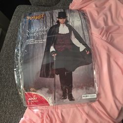 Vampire Costume Size Adult Medium
