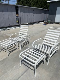 Patio chairs