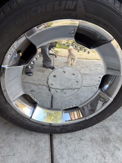 Ice chrome wheels