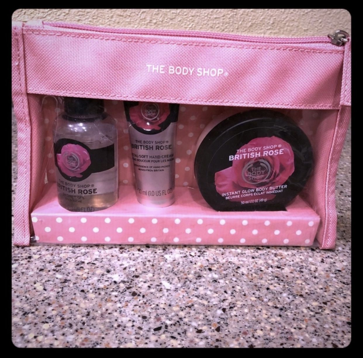 The Body Shop British Rose Body Wash | Moisturizer Set 