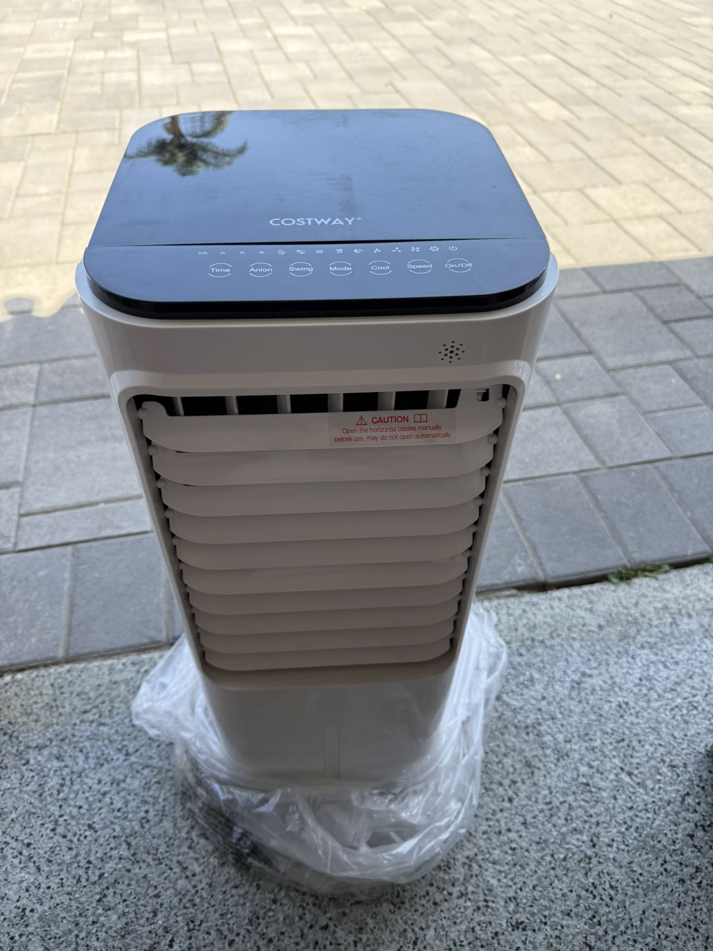 Costway 6,000 BTU Portable Air Conditioner Cools 350 Sq. Ft. with Dehumidifier, Fan Mode and Remote