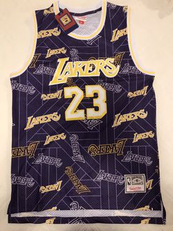 Lebron James Los Angeles Lakers basketball jersey