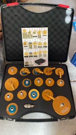 17 pcs Master cylinder bleeder kit
