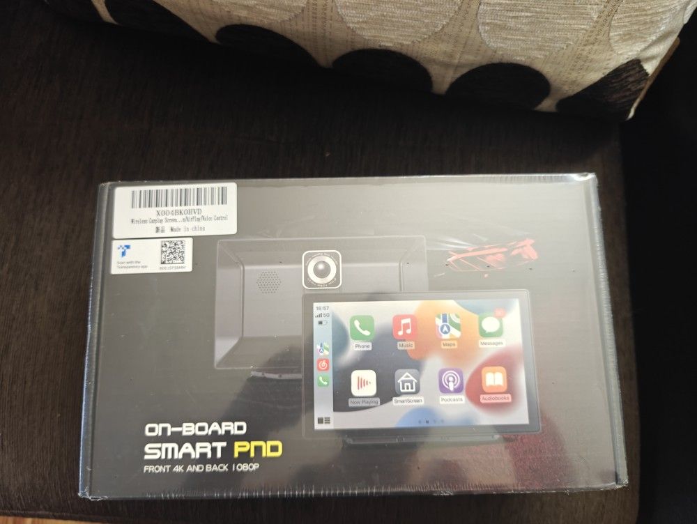 ONBOARD SMART PND 4K FRONT/BACK CAMERA DASHBOARD SCREEN