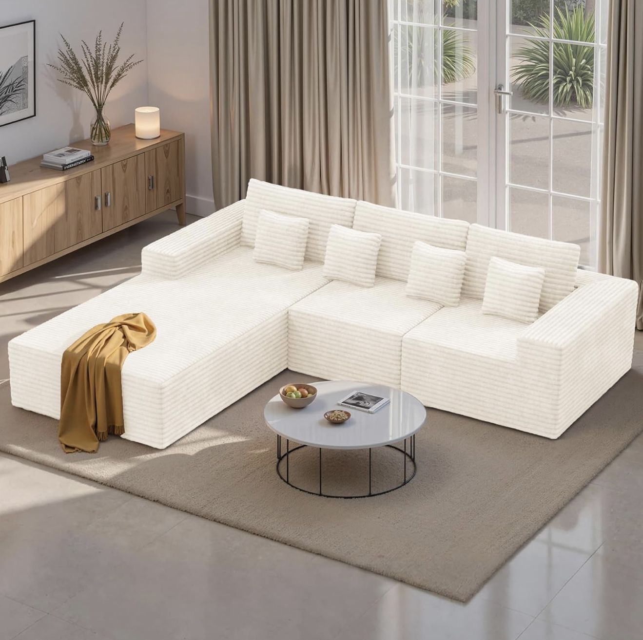 Cozy Sectional Sofa Set