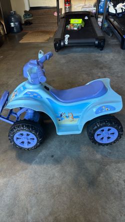 Bluey toddler car