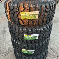 LT 35 1250 20 Mud Terrain New Tires Set 