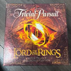Trivial Pursuit Game Lord of the Rings Movie Trilogy Collectors Edition Complete
