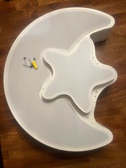 Moon and Star Ceiling Light