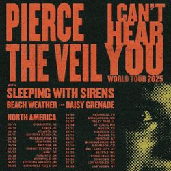 Pierce the Veil 2x (GA) Tickets (Tues, July 1, 25 Show)