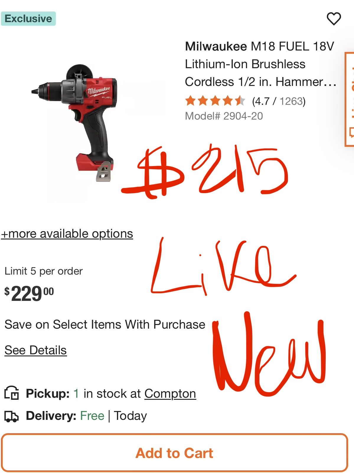 Hammer Drill 