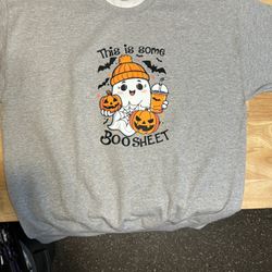 Halloween Sweatshirt Xl. New