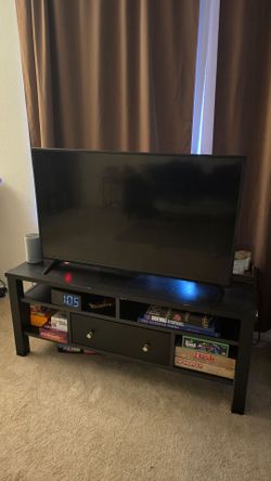 Free Black, Wood TV Stand