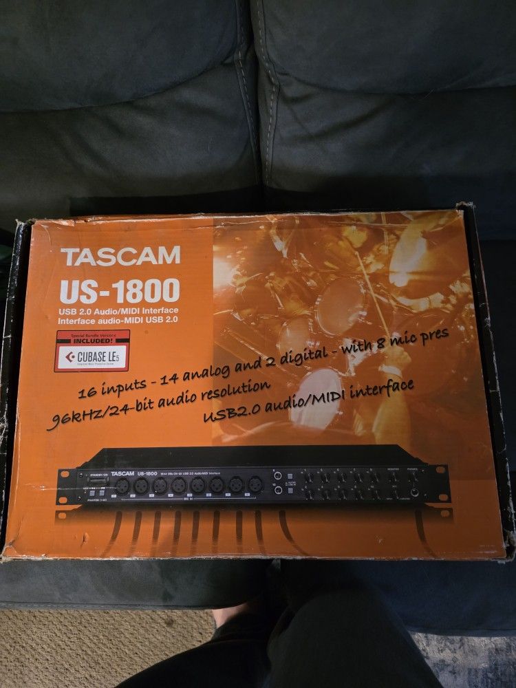 Tascam Us 1800 2.0 Audio Interface