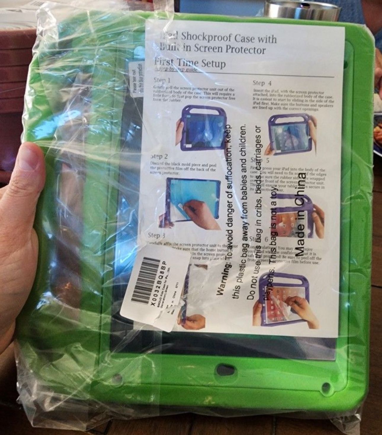 Ipad 5th Generation Green Case