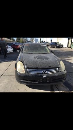 2003-2004 INFINITI G35 PARTING OUT NICE RIMS