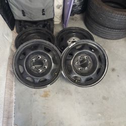 Stock 17 Inch  Ford F150 Rims (With Sensors)