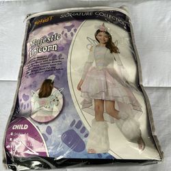Unicorn Halloween Costume Dress For Girls 12-14