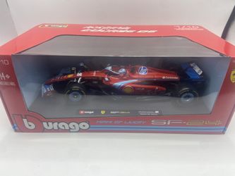 Brand New Ferrari Charles Leclerc 1/18 Scale Diecast Car