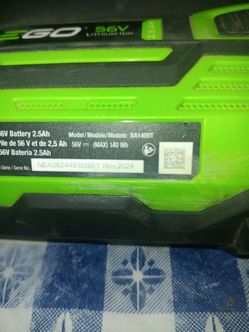 2 ego batteries for 90$