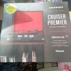 Cruiser Premier Deluxe Vinyl Player And Bluetooth Speaker