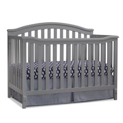 Sorrelle Funiture Grey Baby Crib 