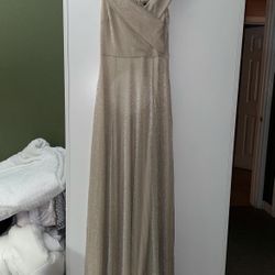 Gold Night Gown Dress