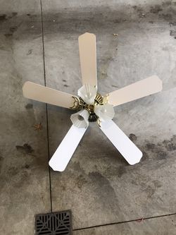 42” ceiling fan with light