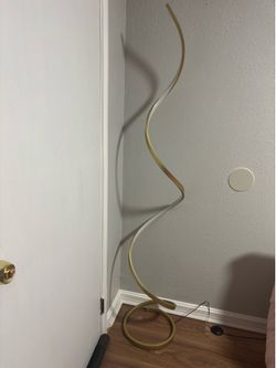 Gold lamp