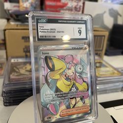 Pokémon Paldea Evolved - Iono CGC 9