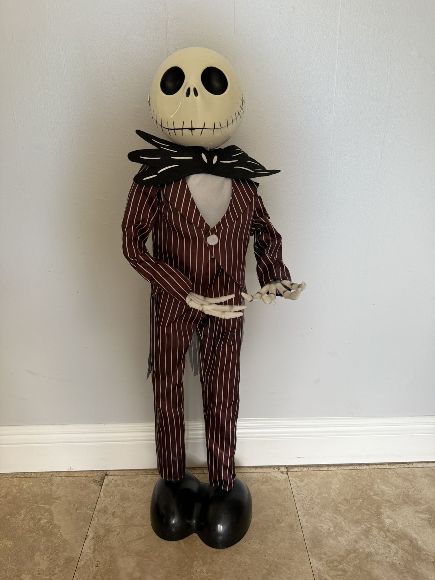 Nightmare Before Christmas Halloween Talking Jack