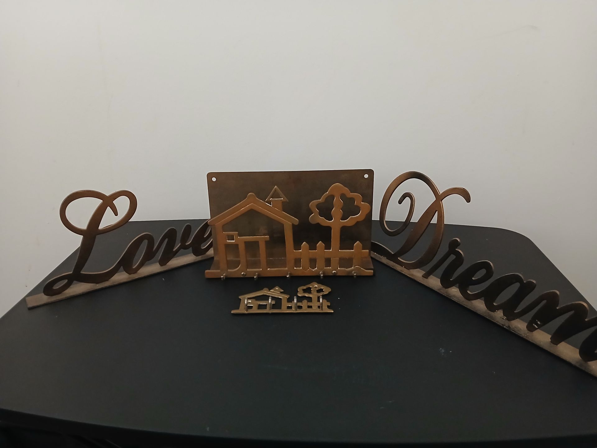 4 Pcs. Brass Decor