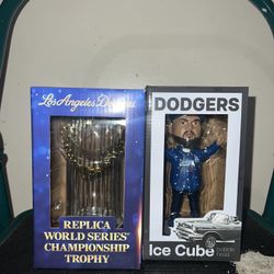 Dodgers World Series Bobbleheads