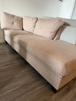 Moving out sale couch tan color