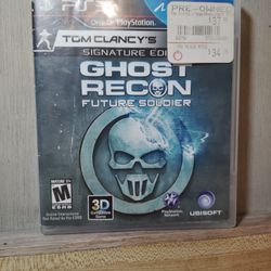 PS3 Ghost Recon Future 🪖