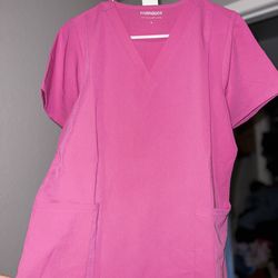 Mandala Pink Scrubs set Size M