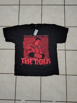 The Rock Vintage WWE Shirt Large, Price Negotiable